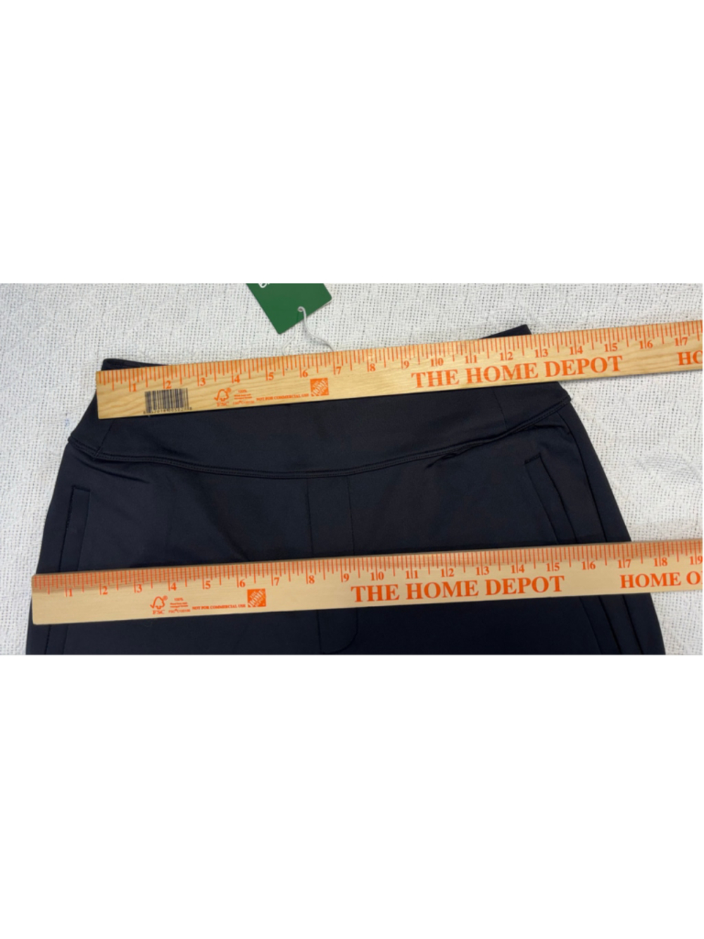 Halara Flex Daystretch Mid Rise Zipper Pocket Flare Work Pants Black Size Med - Picture 5 of 9